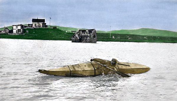 Historic house by the shore